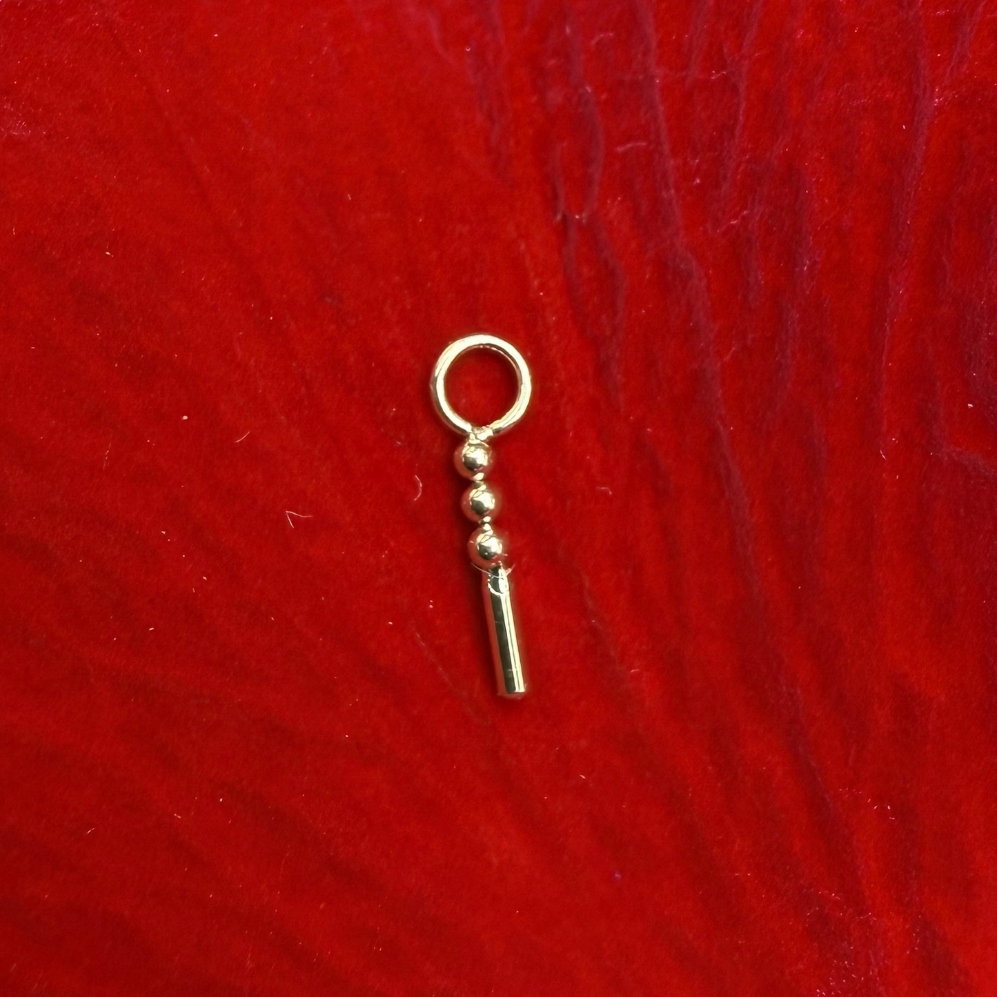 Pendente com beads e bar