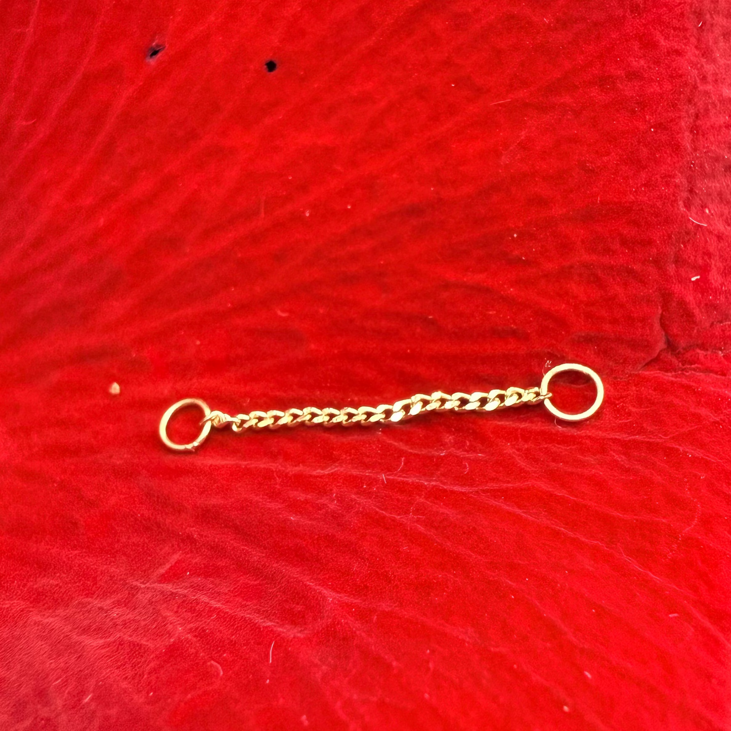 Corrente mini ouro sólido 14k