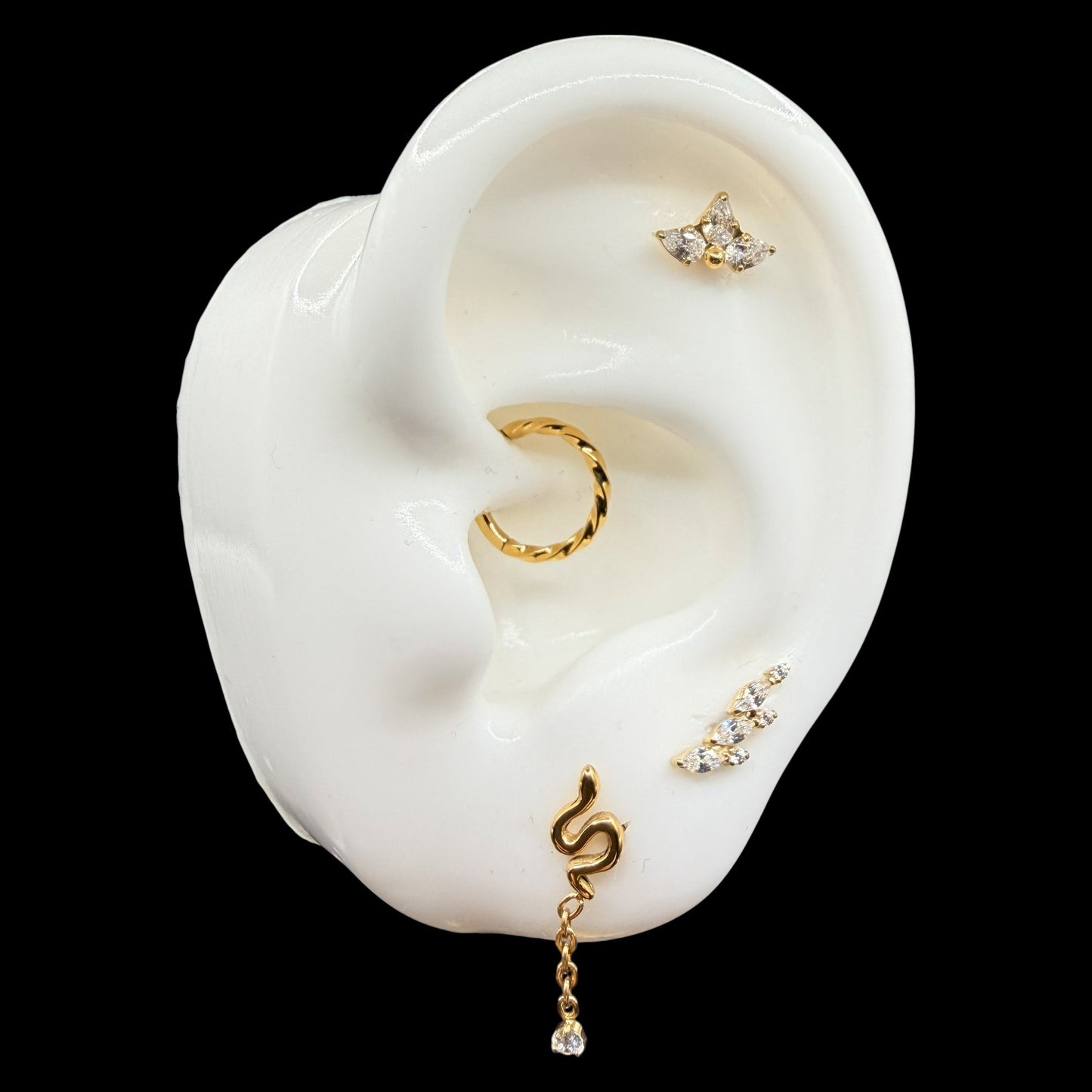 Argola Trabalhada Simples