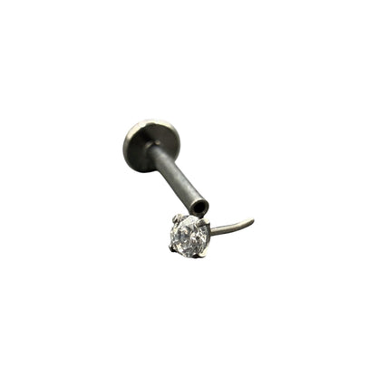 Labret Zircônia Prong Set