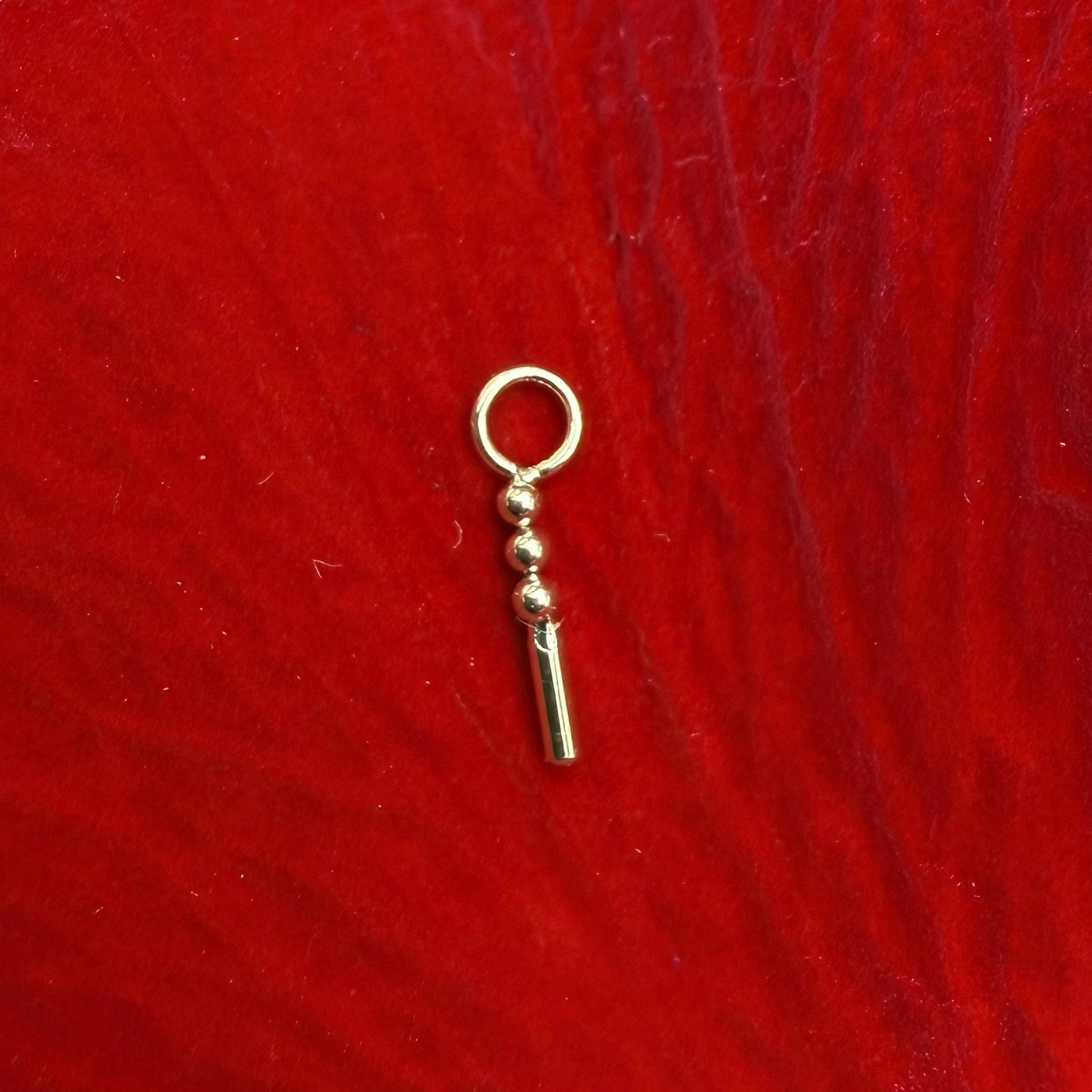Pendente com beads e bar