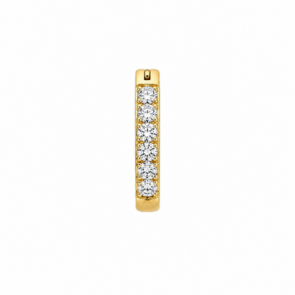 Joia clicker para Navel em dourado PVD 
