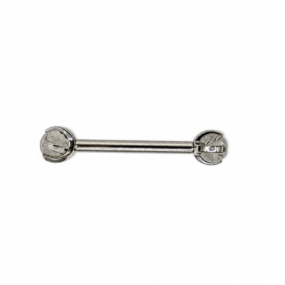 Nipple Barbell com pedra sintética