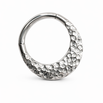 Argola clicker martelada 