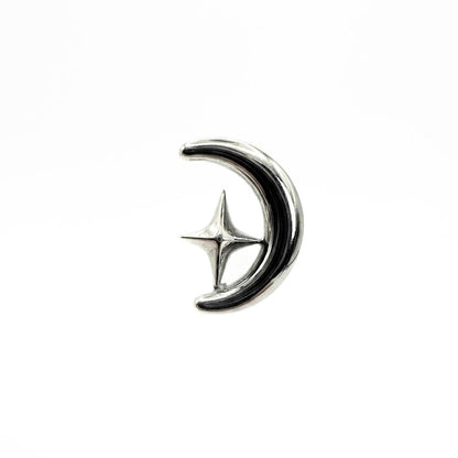 Topo lua com estrela de encaixe push pin 