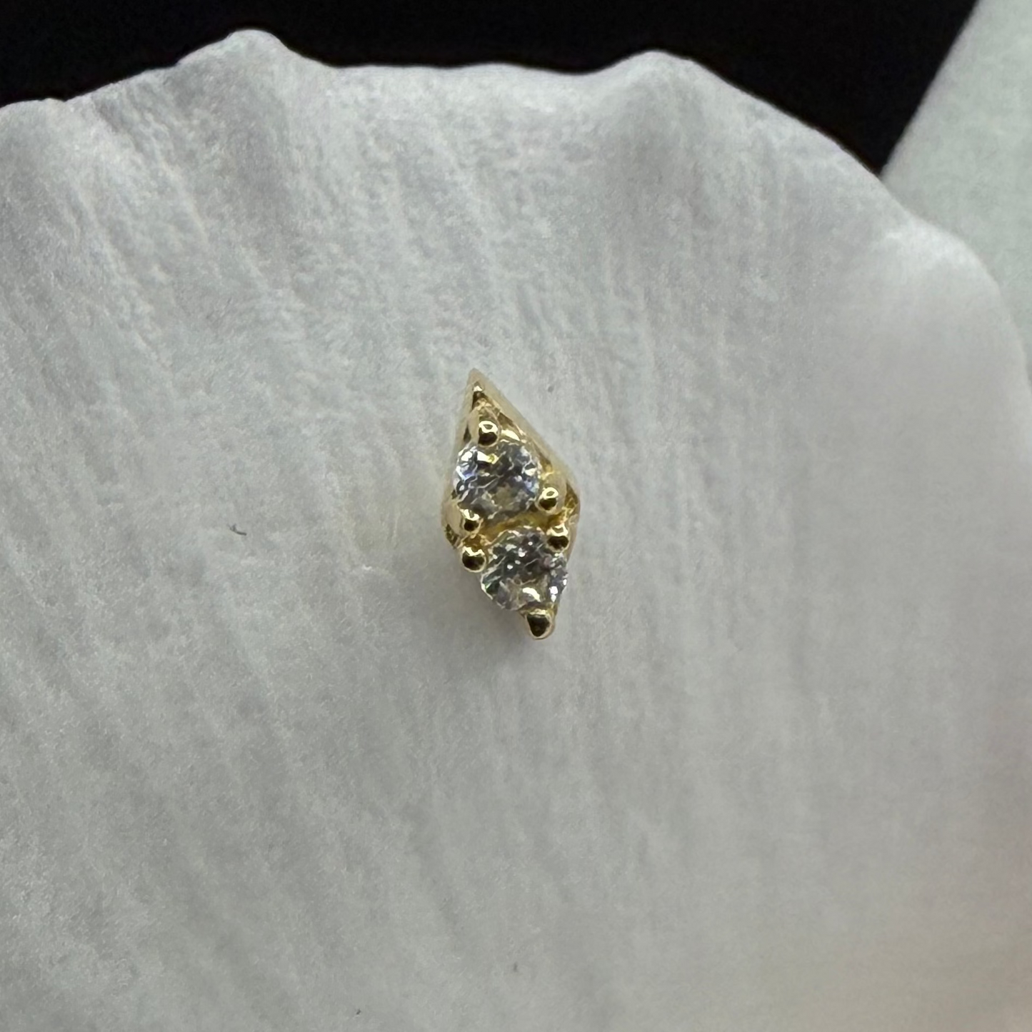 Topo em ouro 14k com pêndulo 