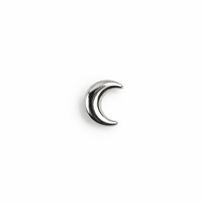 Topo titanio polimento extra em forma de lua 